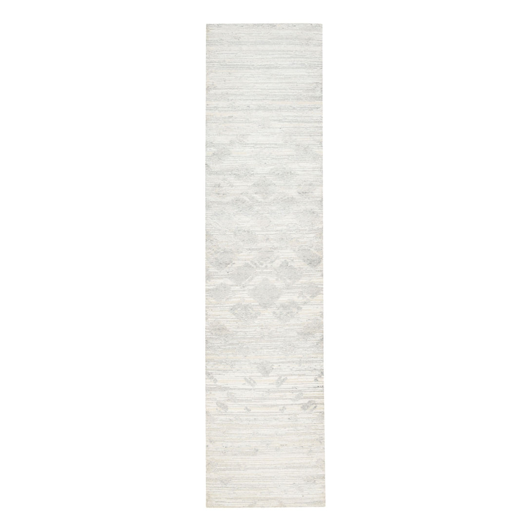 Hand Knotted Modern and Contemporary Runner > Design# CCSR62919 > Size: 2'-7" x 12'-0"