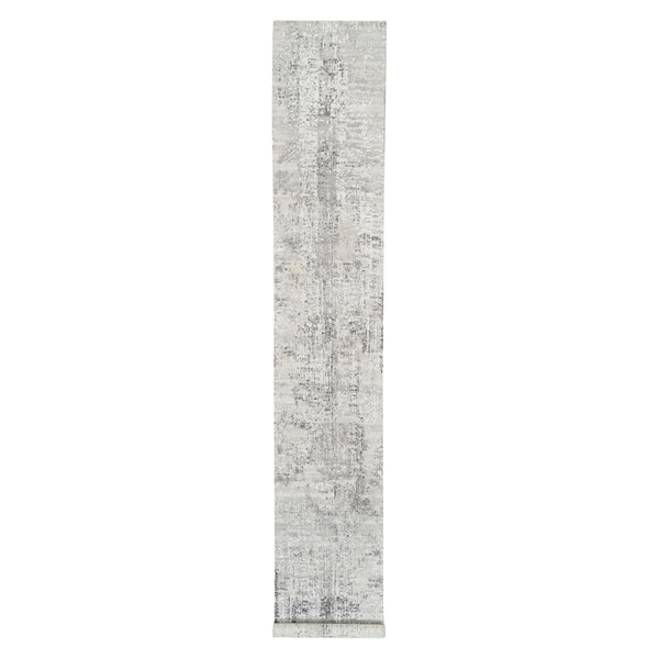 Hand Knotted Modern and Contemporary Runner > Design# CCSR62922 > Size: 2'-6" x 15'-8"
