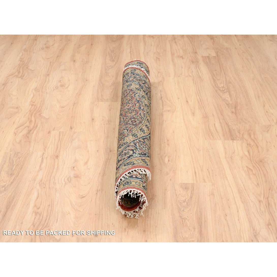 Handmade Fine Oriental Area Rug > Design# CCSR63532 > Size: 4'-10" x 4'-10"