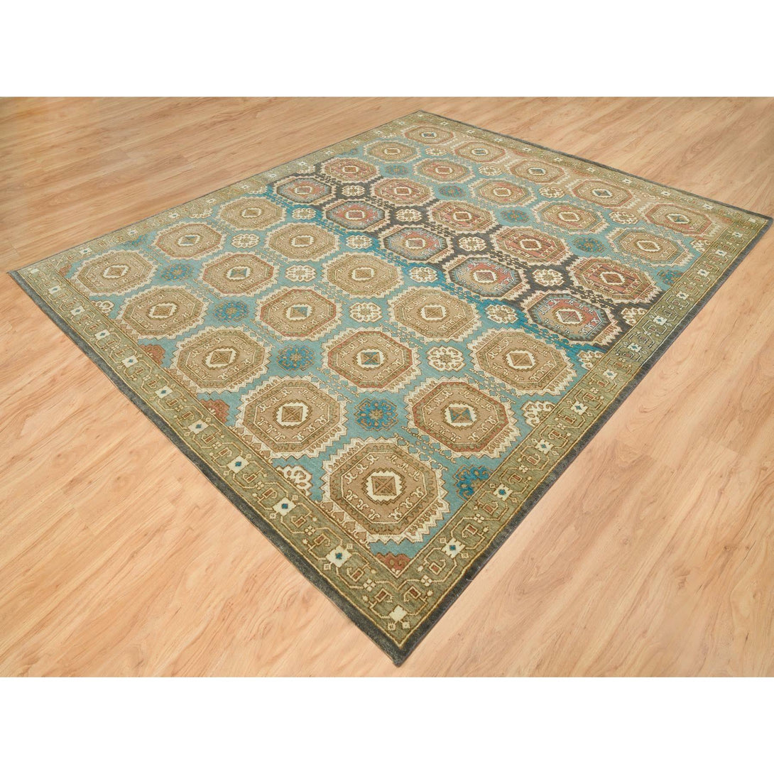 Handmade rugs, Carpet Culture Rugs, Rugs NYC, Hand Knotted Transitional Area Rug > Design# CCSR65545 > Size: 8'-3" x 10'-0"