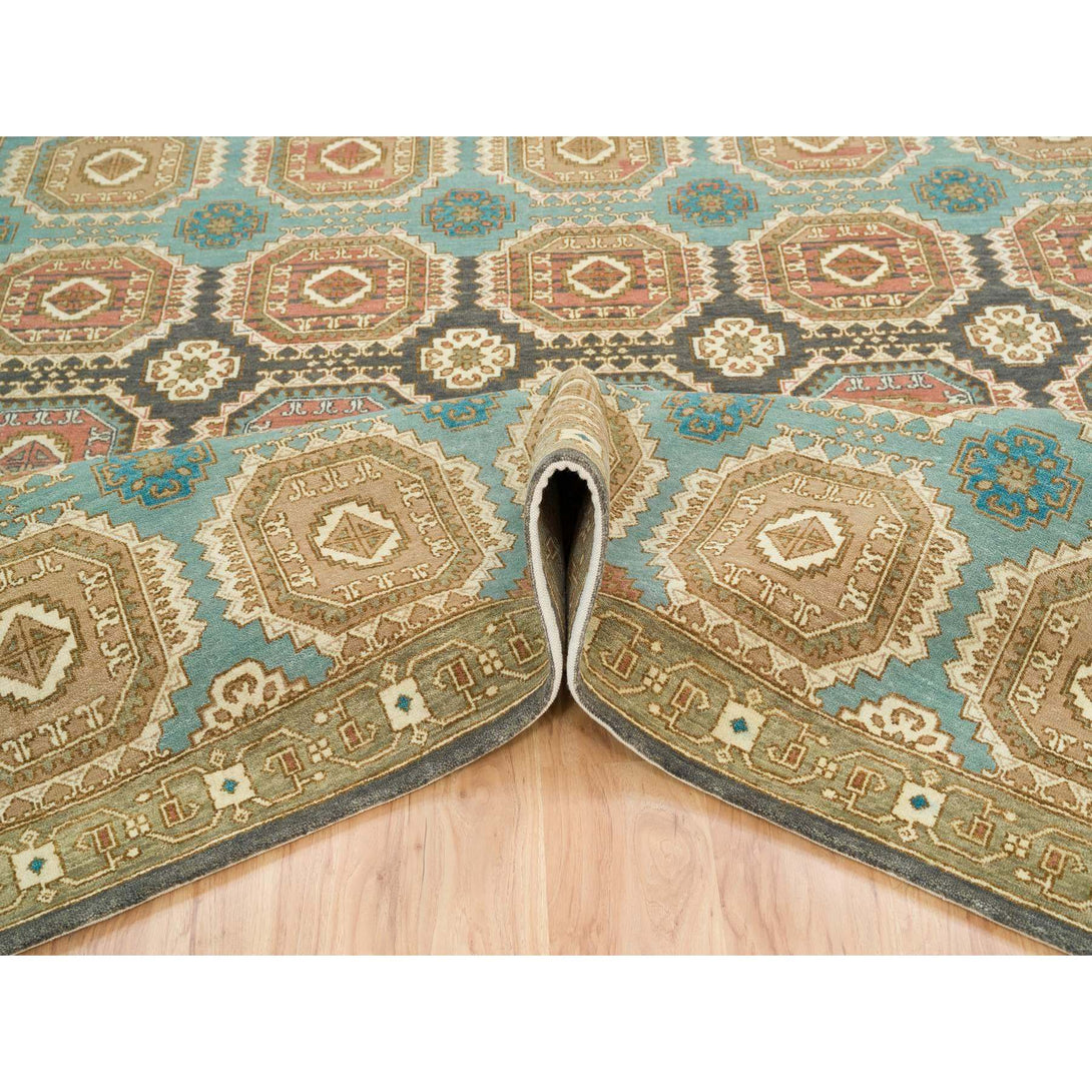 Handmade rugs, Carpet Culture Rugs, Rugs NYC, Hand Knotted Transitional Area Rug > Design# CCSR65545 > Size: 8'-3" x 10'-0"
