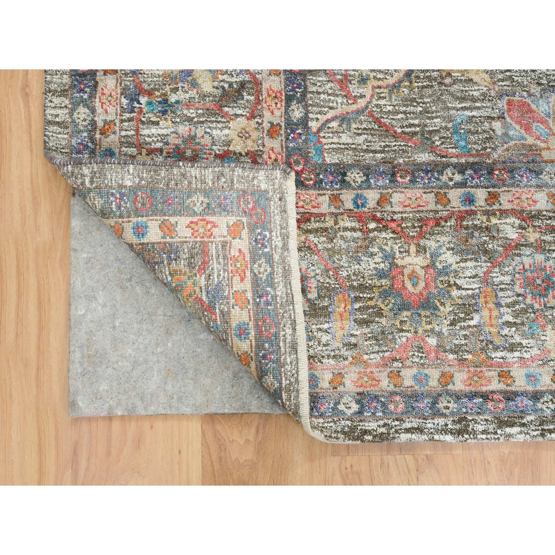 Handmade rugs, Carpet Culture Rugs, Rugs NYC, Hand Knotted Transitional Area Rug > Design# CCSR65546 > Size: 8'-0" x 10'-1"