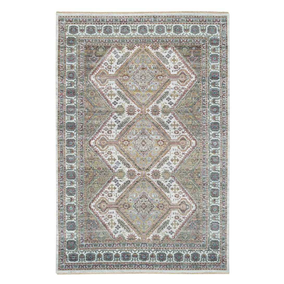 Handmade rugs, Carpet Culture Rugs, Rugs NYC, Hand Knotted Decorative Area Rug > Design# CCSR65577 > Size: 6'-1" x 9'-0"
