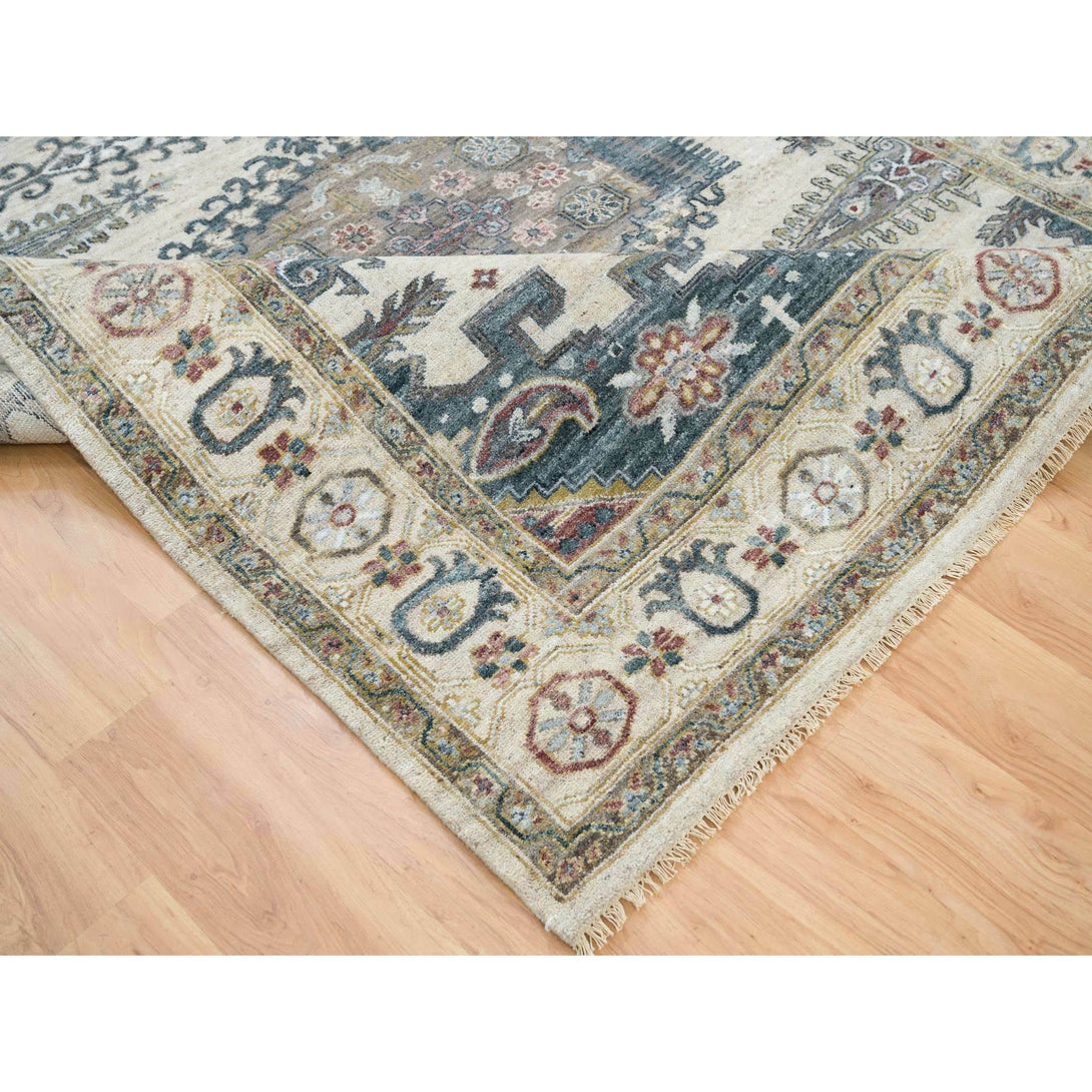 Handmade rugs, Carpet Culture Rugs, Rugs NYC, Hand Knotted Decorative Area Rug > Design# CCSR65586 > Size: 7'-9" x 10'-4"