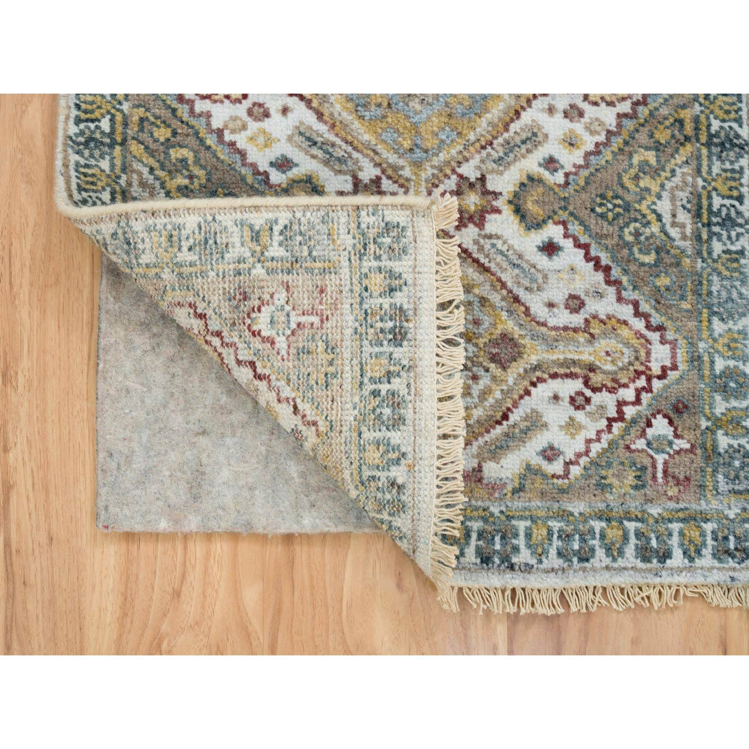 Handmade Tribal & Geometric Doormat > Design# CCSR65607 > Size: 1'-10" x 3'-0"