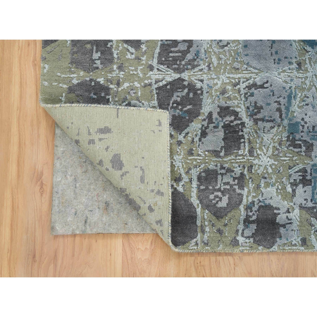 Handmade rugs, Carpet Culture Rugs, Rugs NYC, Hand Knotted Modern Area Rug > Design# CCSR65625 > Size: 8'-0" x 9'-10"