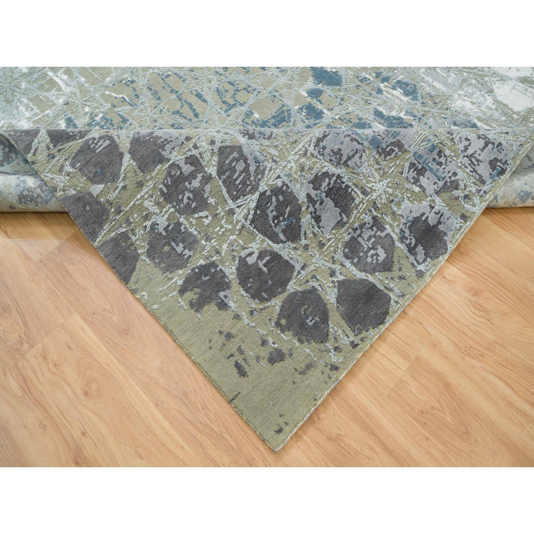 Handmade rugs, Carpet Culture Rugs, Rugs NYC, Hand Knotted Modern Area Rug > Design# CCSR65625 > Size: 8'-0" x 9'-10"