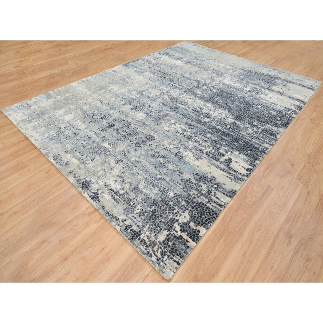 Handmade rugs, Carpet Culture Rugs, Rugs NYC, Hand Knotted Modern Area Rug > Design# CCSR65637 > Size: 10'-0" x 13'-10"