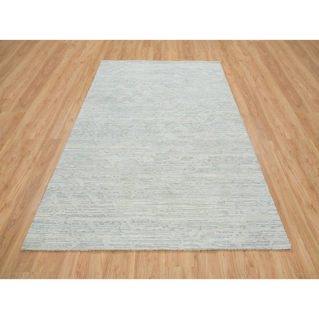 Handmade rugs, Carpet Culture Rugs, Rugs NYC, Hand Knotted Modern Area Rug > Design# CCSR65642 > Size: 6'-0" x 9'-3"