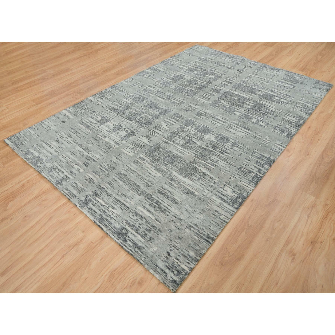 Handmade rugs, Carpet Culture Rugs, Rugs NYC, Hand Knotted Modern Area Rug > Design# CCSR65643 > Size: 6'-1" x 9'-2"
