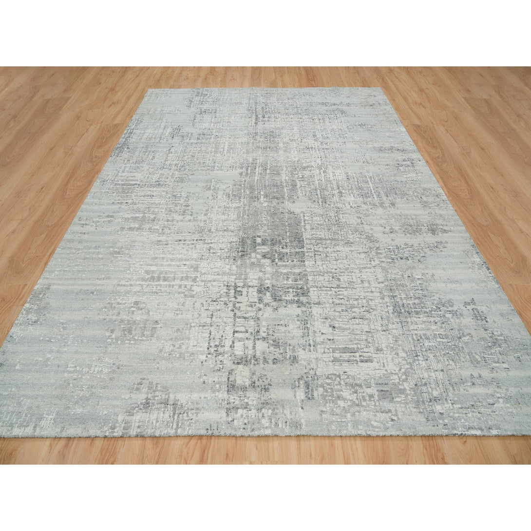 Handmade rugs, Carpet Culture Rugs, Rugs NYC, Hand Knotted Modern Area Rug > Design# CCSR65654 > Size: 9'-1" x 12'-2"