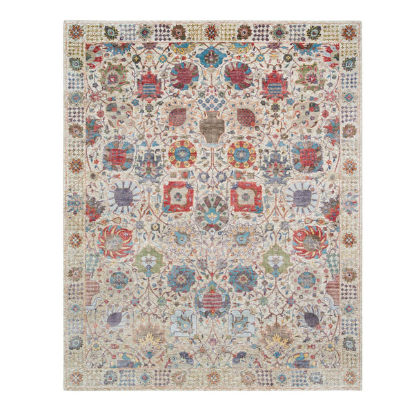 Handmade rugs, Carpet Culture Rugs, Rugs NYC, Hand Knotted Transitional Area Rug > Design# CCSR65664 > Size: 8'-3" x 10'-3"