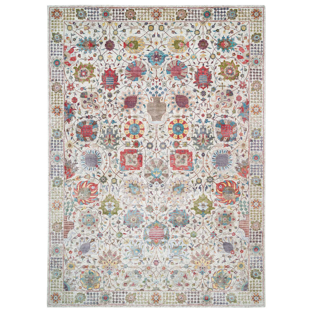 Handmade rugs, Carpet Culture Rugs, Rugs NYC, Hand Knotted Transitional Area Rug > Design# CCSR65671 > Size: 10'-2" x 14'-3"