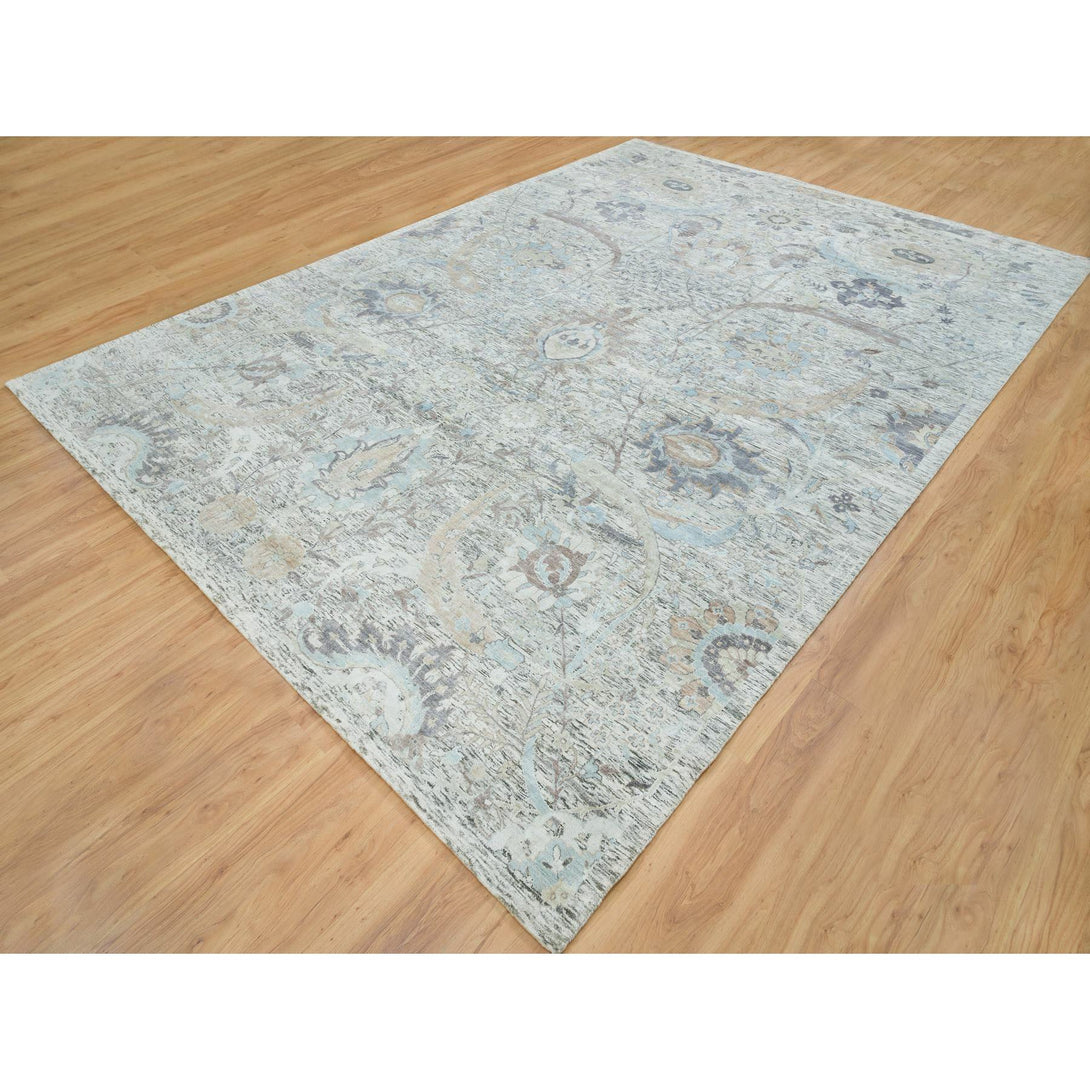Handmade rugs, Carpet Culture Rugs, Rugs NYC, Hand Knotted Modern Area Rug > Design# CCSR65672 > Size: 10'-0" x 14'-3"