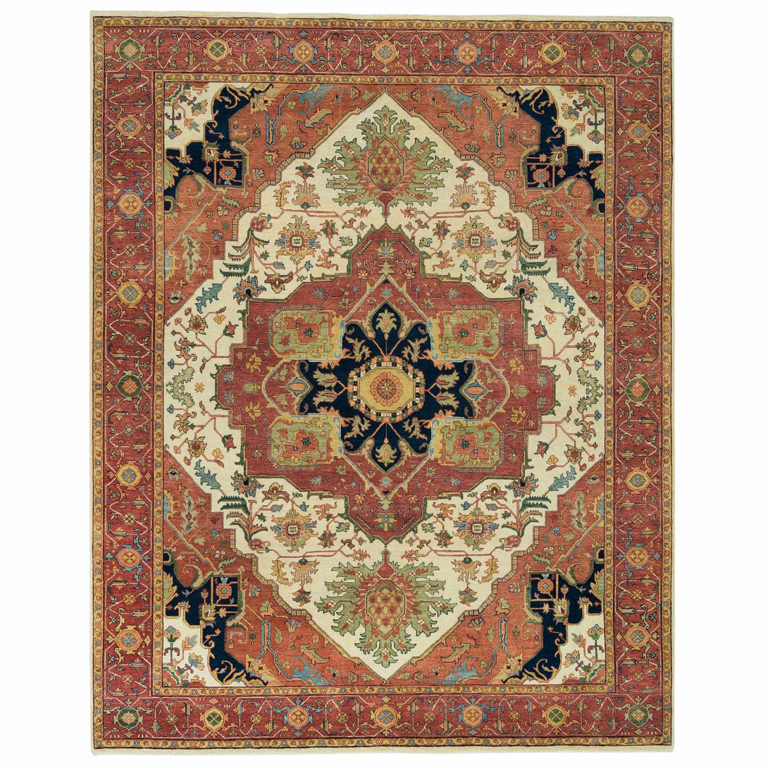 Handmade rugs, Carpet Culture Rugs, Rugs NYC, Hand Knotted Heriz Area Rug > Design# CCSR65726 > Size: 8'-0" x 10'-0"