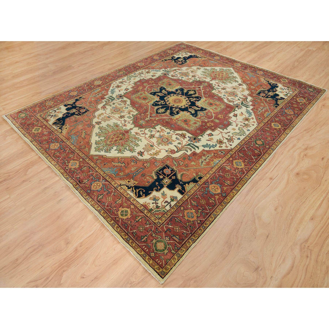 Handmade rugs, Carpet Culture Rugs, Rugs NYC, Hand Knotted Heriz Area Rug > Design# CCSR65726 > Size: 8'-0" x 10'-0"