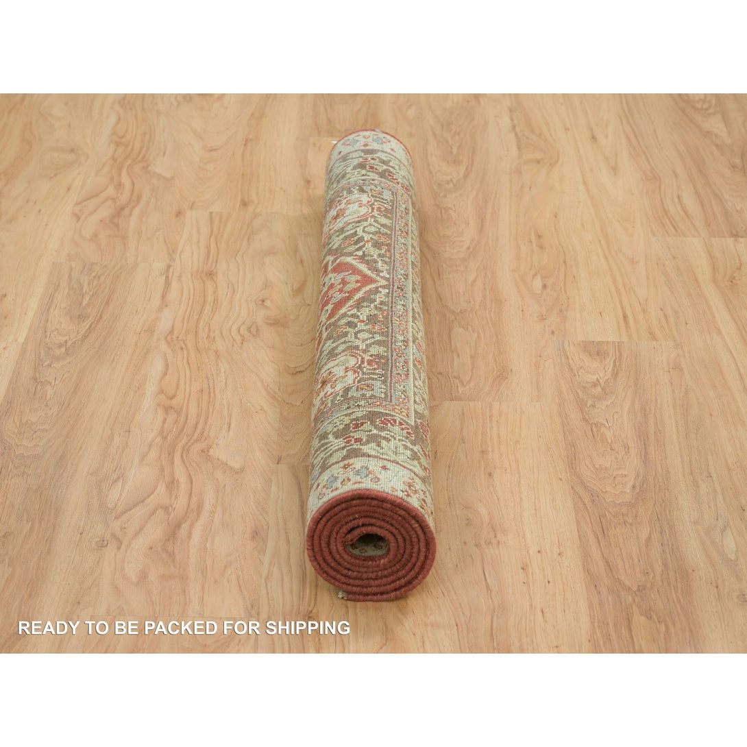 Handmade rugs, Carpet Culture Rugs, Rugs NYC, Hand Knotted Heriz Area Rug > Design# CCSR65746 > Size: 4'-2" x 6'-1"