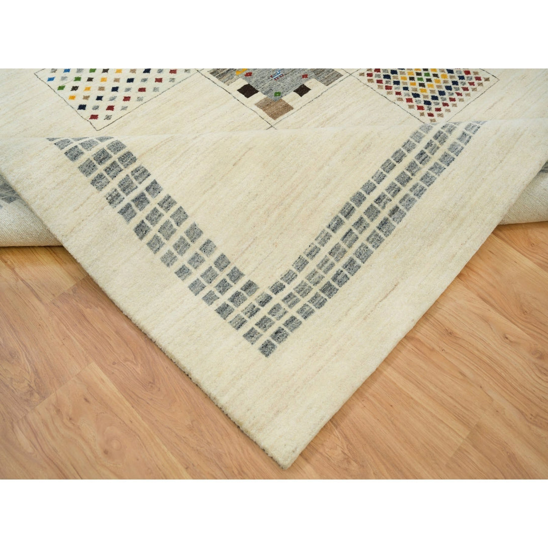 Hand Knotted Modern Area Rug > Design# CCSR65754 > Size: 8'-4" x 10'-0"