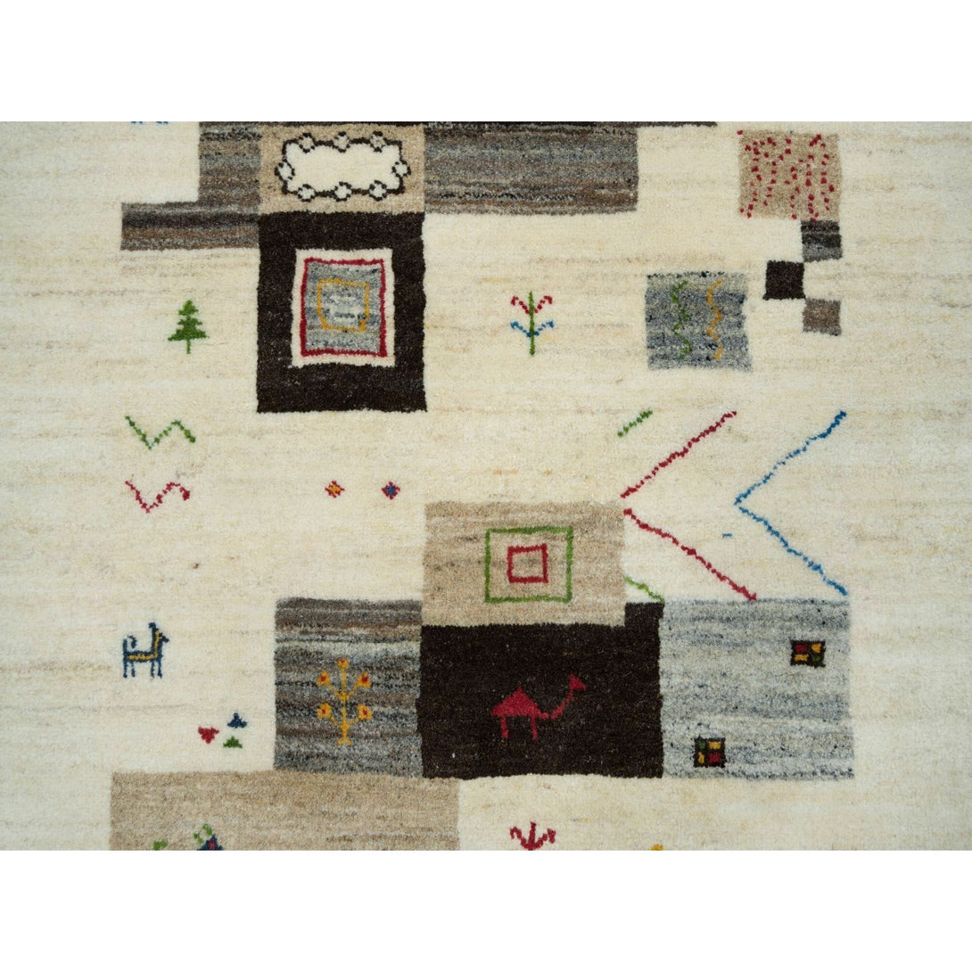 Hand Knotted Modern Area Rug > Design# CCSR65762 > Size: 3'-0" x 5'-4"