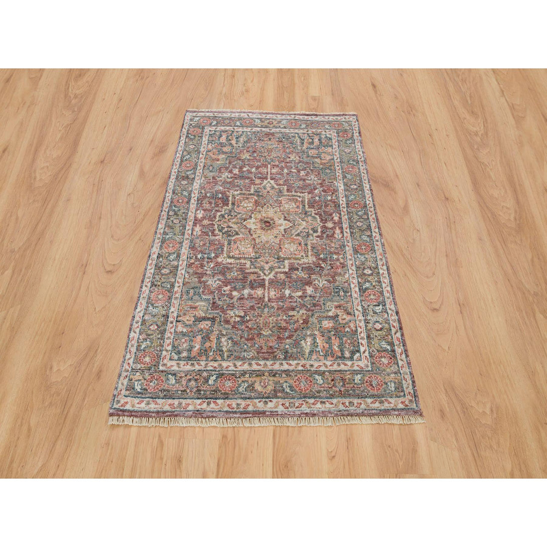 Hand Knotted Decorative Rugs Area Rug > Design# CCSR65846 > Size: 3'-10" x 5'-11"