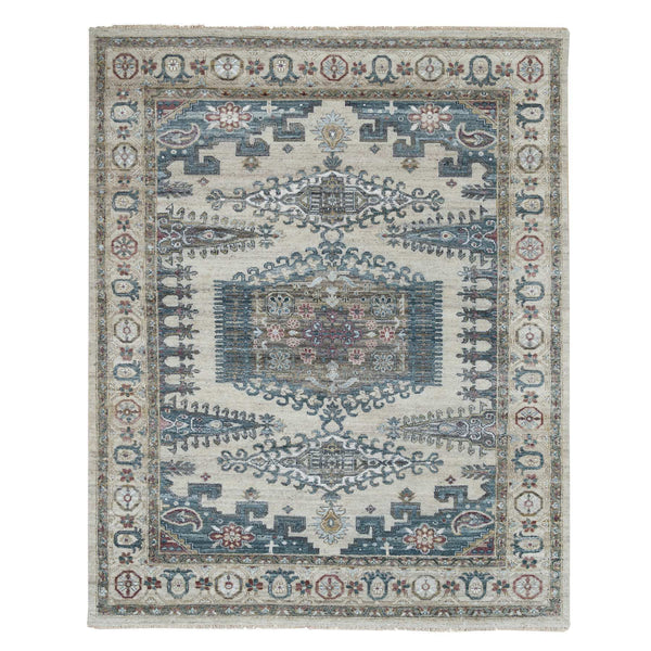 Hand Knotted Decorative Rugs Area Rug > Design# CCSR65855 > Size: 7'-10" x 10'-0"