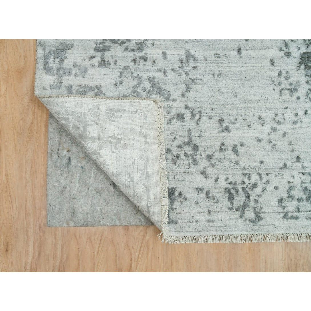 Hand Knotted Modern Area Rug > Design# CCSR65874 > Size: 9'-11" x 14'-0"