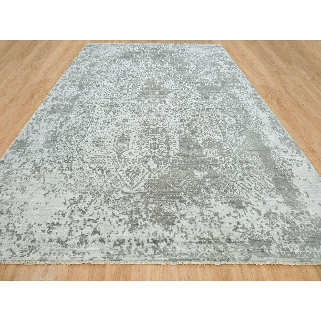 Hand Knotted Modern Area Rug > Design# CCSR65875 > Size: 12'-1" x 17'-10"