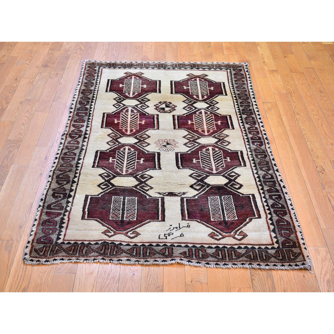 Hand Knotted Persian Area Rug > Design# CCSR66017 > Size: 3'-7" x 6'-0"