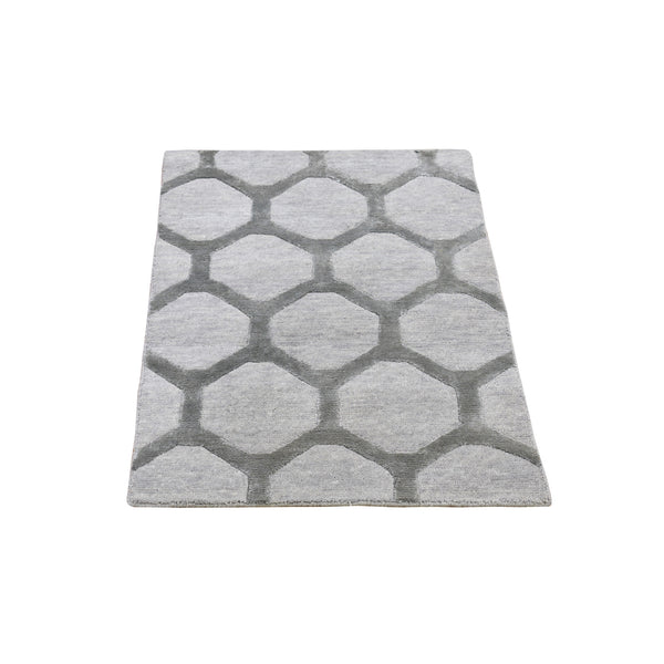 Hand Knotted Modern and Contemporary Area Rug > Design# CCSR66164 > Size: 2'-0" x 3'-0"