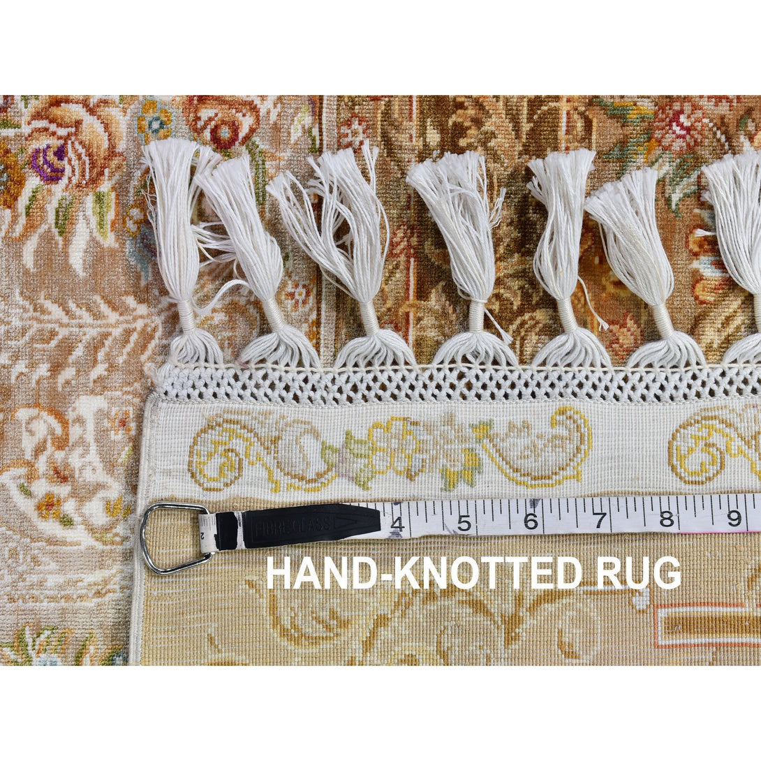 Hand Knotted Fine Oriental Area Rug > Design# CCSR66264 > Size: 5'-6" x 8'-2"