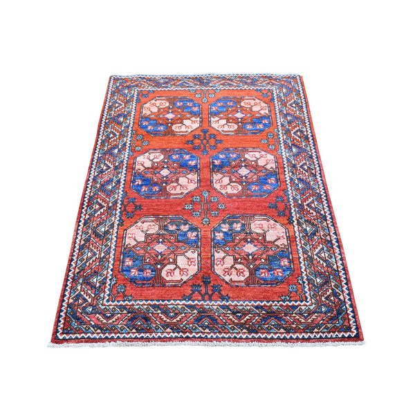 Hand Knotted Tribal Area Rug > Design# CCSR66285 > Size: 3'-0" x 4'-9"