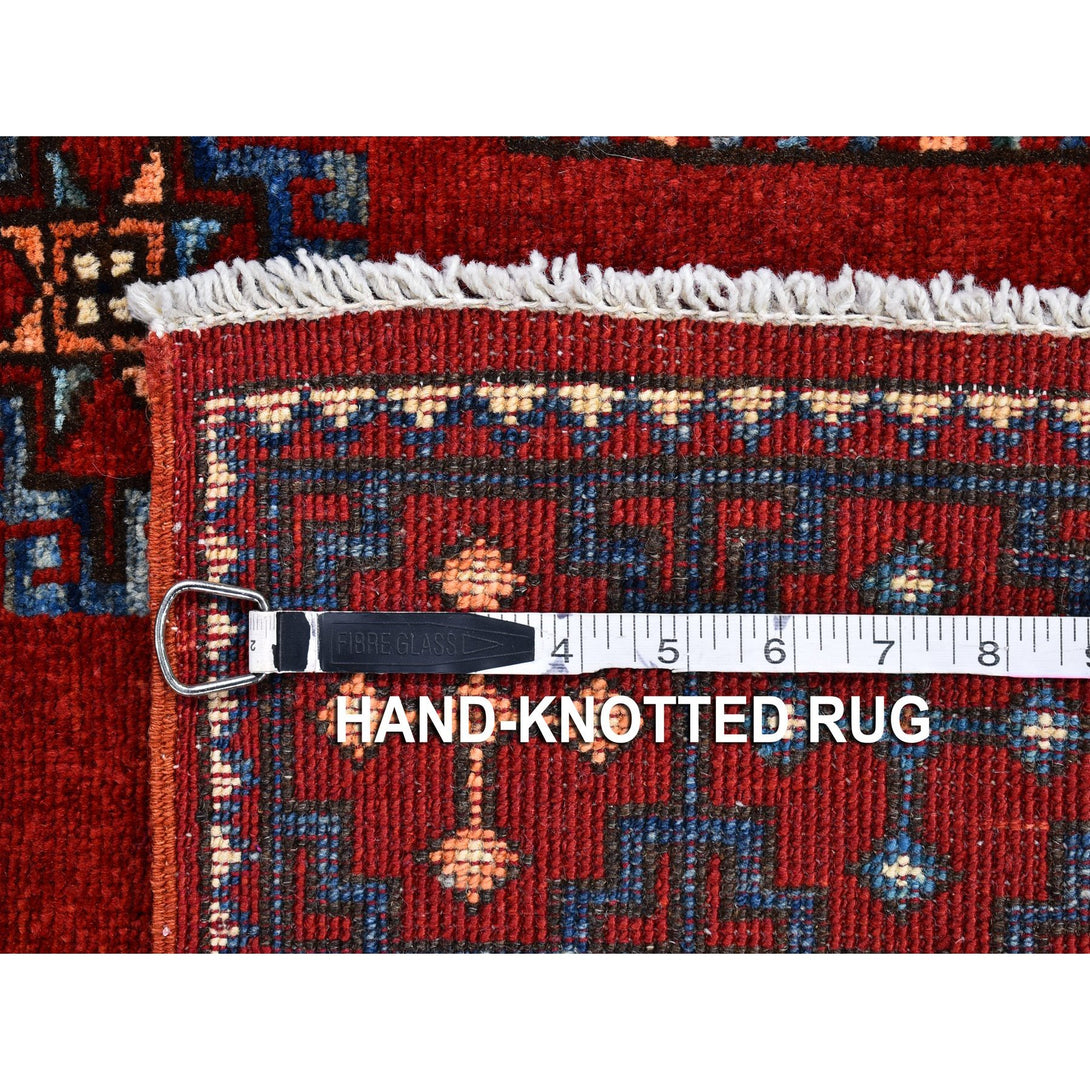 Hand Knotted Tribal Area Rug > Design# CCSR66286 > Size: 3'-4" x 4'-8"