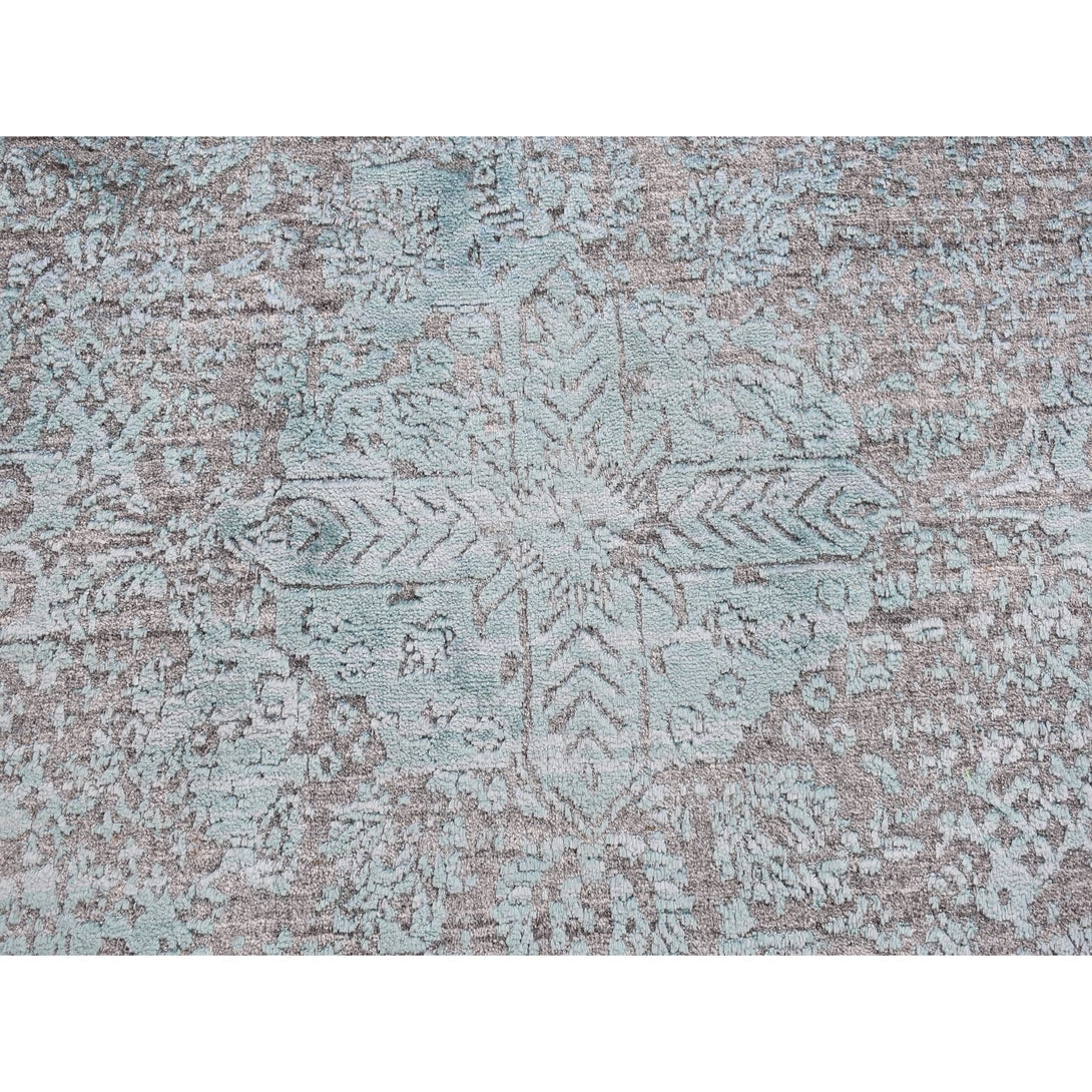 Hand Knotted Transitional Area Rug > Design# CCSR66290 > Size: 10'-0" x 10'-0"