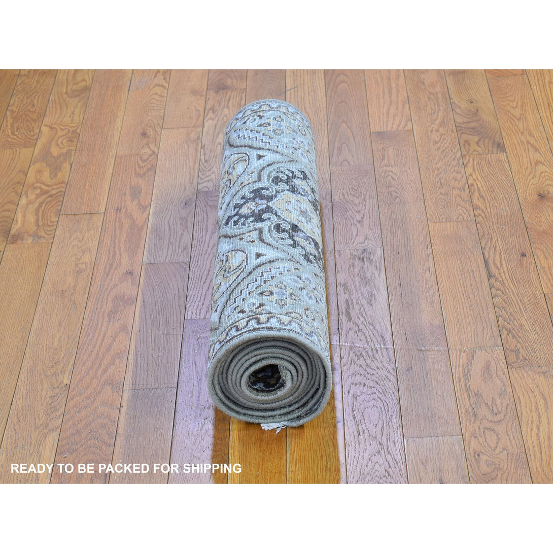 Hand Knotted Transitional Runner > Design# CCSR66356 > Size: 2'-6" x 10'-1"