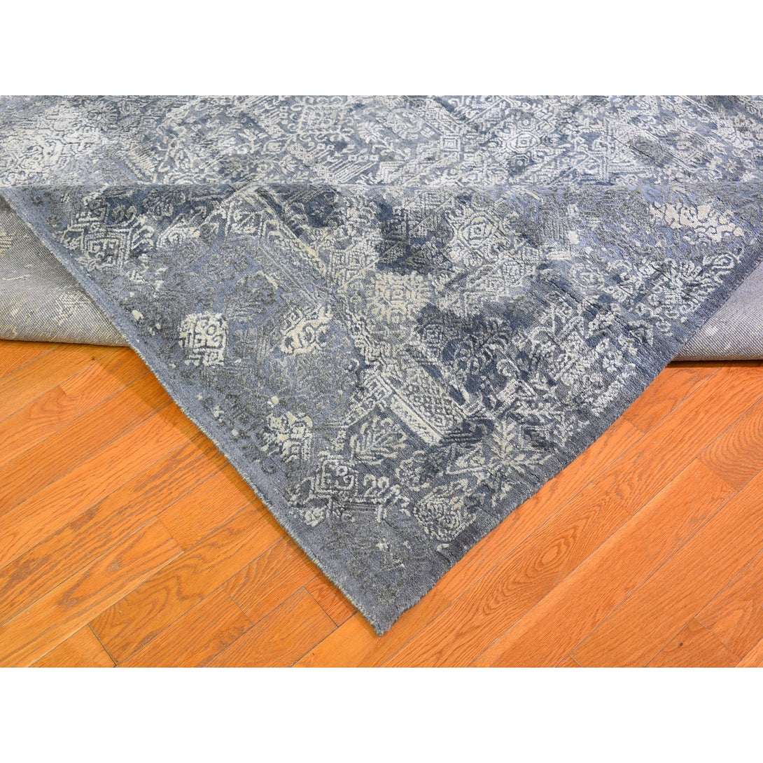 Hand Knotted Transitional Area Rug > Design# CCSR66364 > Size: 12'-0" x 15'-1"