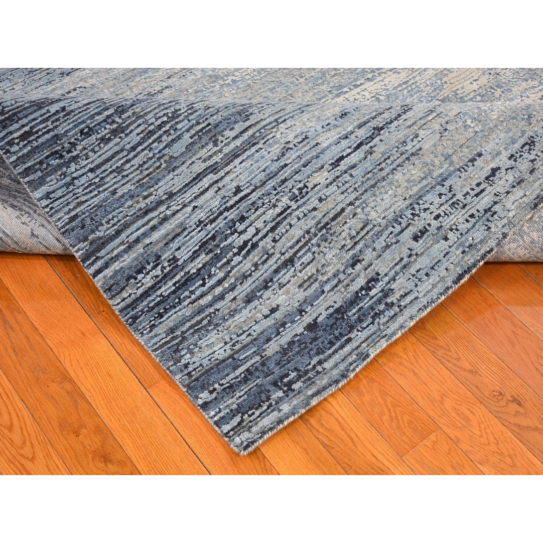Hand Knotted Modern and Contemporary Area Rug > Design# CCSR66391 > Size: 9'-1" x 12'-2"