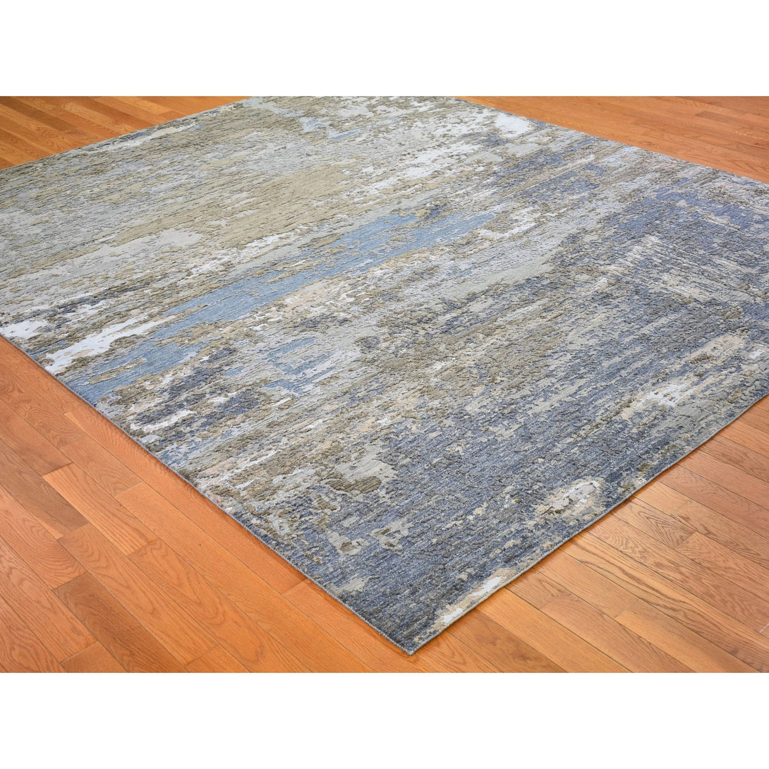 Hand Knotted Modern and Contemporary Area Rug > Design# CCSR66431 > Size: 8'-0" x 10'-1"