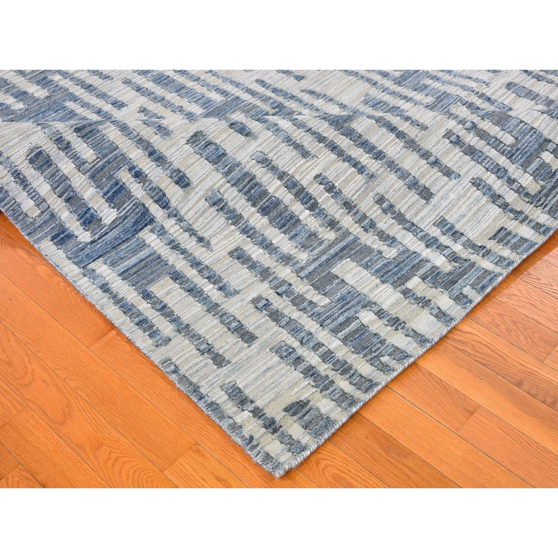 Hand Knotted Modern and Contemporary Area Rug > Design# CCSR66471 > Size: 9'-0" x 12'-2"
