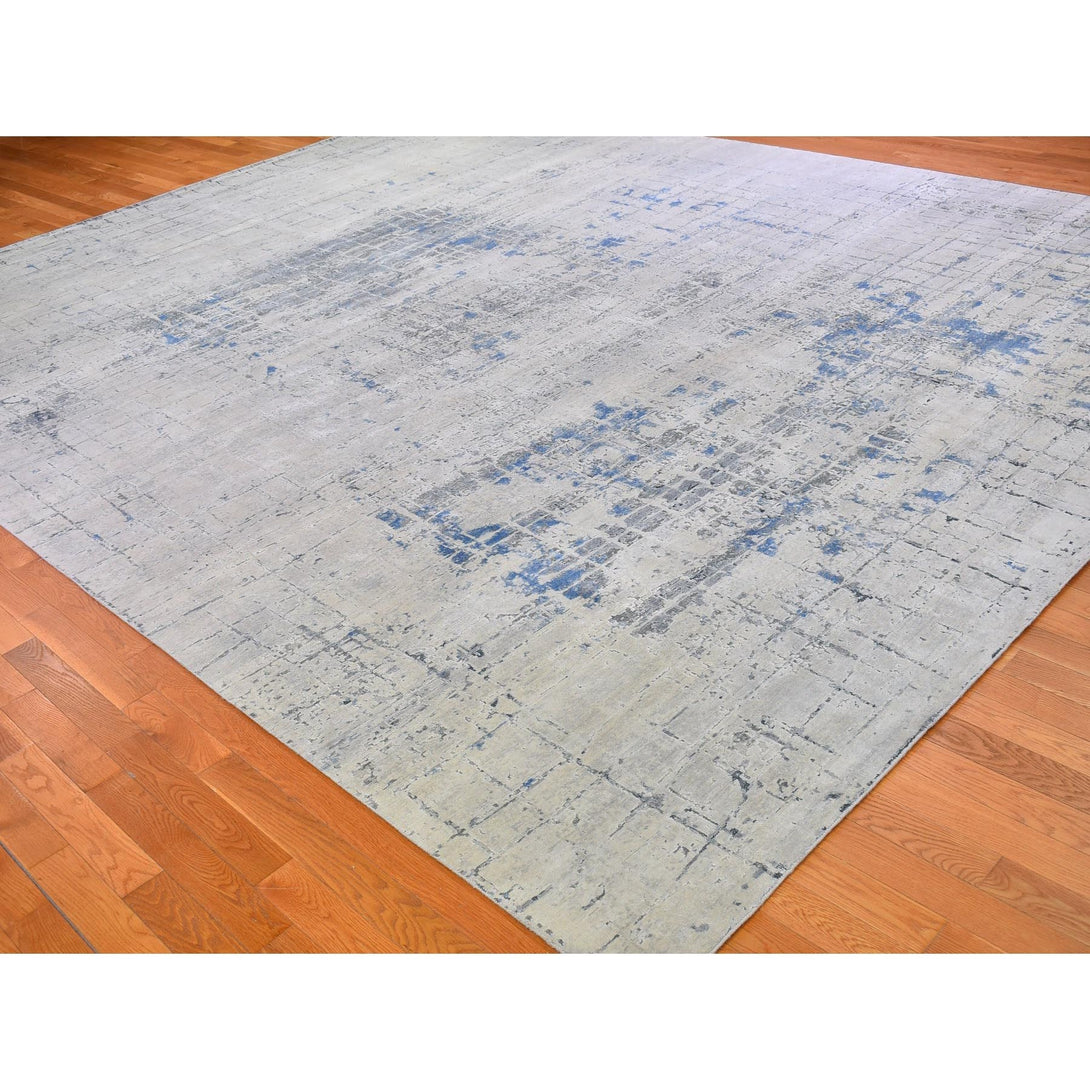 Hand Knotted Modern and Contemporary Area Rug > Design# CCSR66489 > Size: 12'-0" x 15'-1"