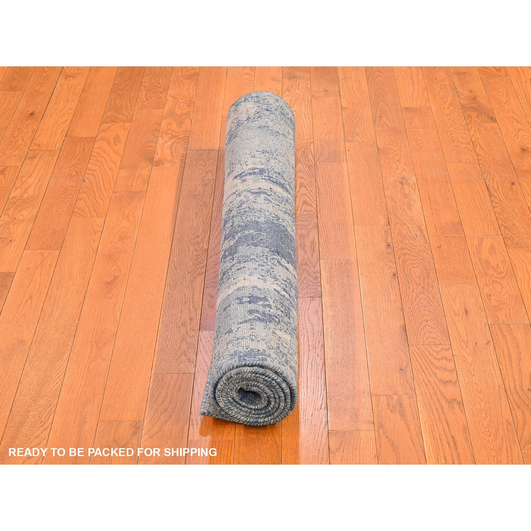 Hand Knotted Modern and Contemporary Area Rug > Design# CCSR66519 > Size: 4'-1" x 6'-0"
