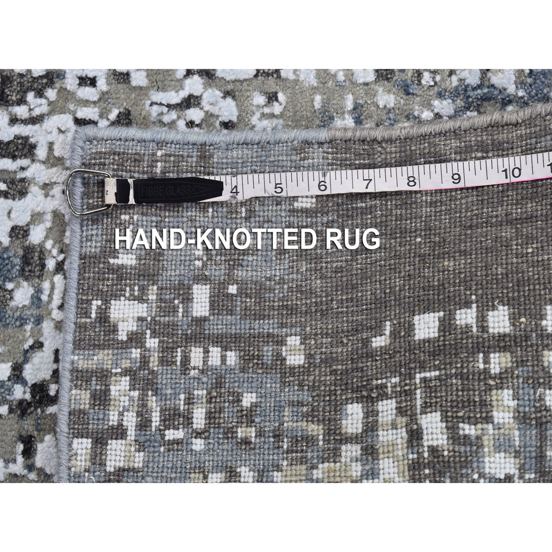 Hand Knotted Modern and Contemporary Area Rug > Design# CCSR66527 > Size: 2'-6" x 12'-0"
