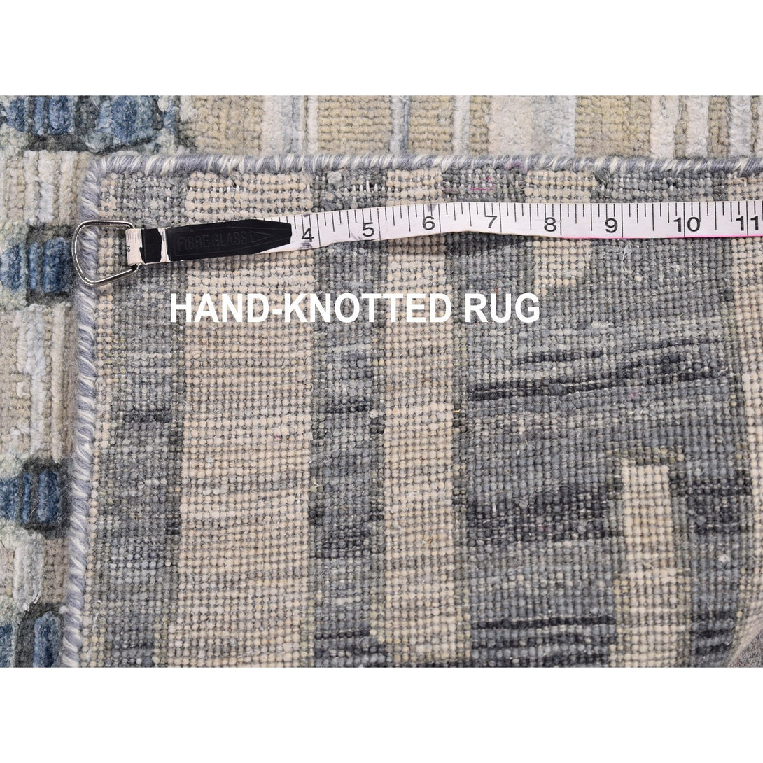 Hand Knotted Modern and Contemporary Area Rug > Design# CCSR66535 > Size: 2'-7" x 8'-2"