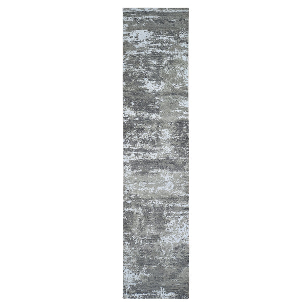 Hand Knotted Modern and Contemporary Area Rug > Design# CCSR66548 > Size: 2'-6" x 12'-0"