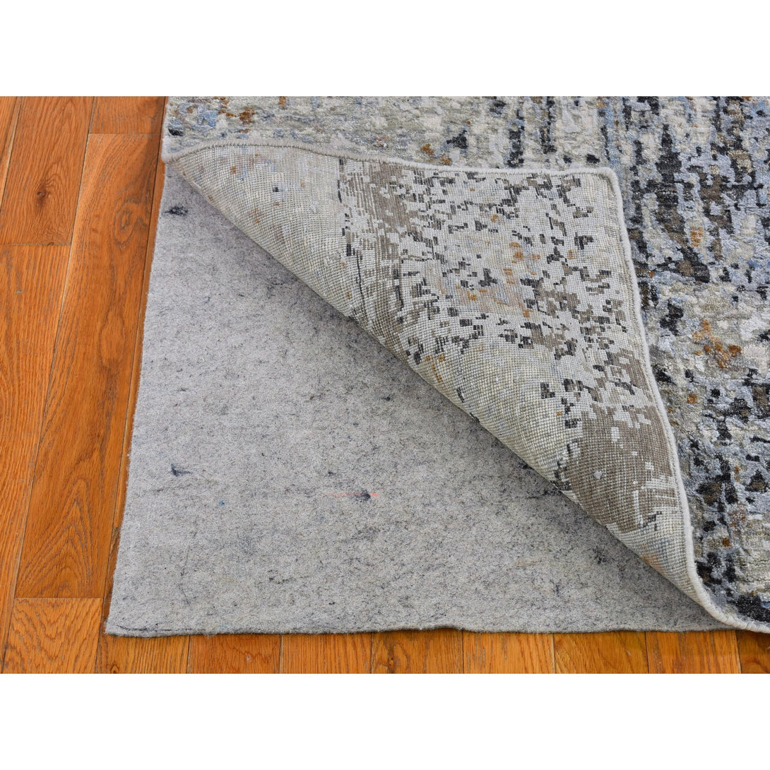 Hand Knotted Modern and Contemporary Area Rug > Design# CCSR66580 > Size: 2'-5" x 10'-2"