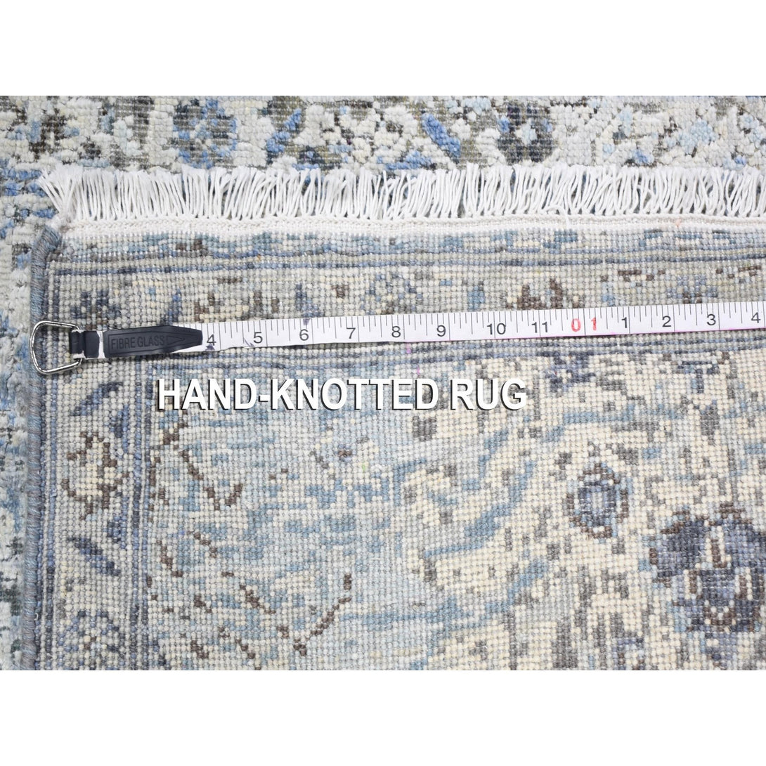 Hand Knotted Transitional Runner > Design# CCSR66588 > Size: 2'-6" x 8'-0"
