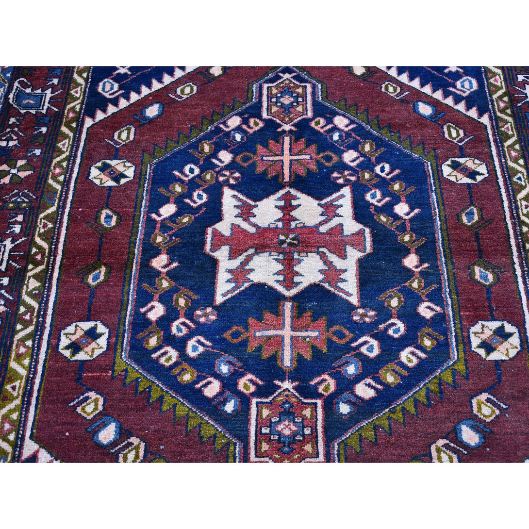 Hand Knotted Persian Area Rug > Design# CCSR66624 > Size: 4'-4" x 6'-6"