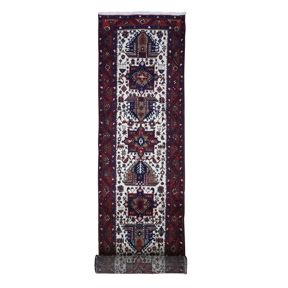 Hand Knotted Persian Runner > Design# CCSR66637 > Size: 3'-3" x 14'-7"