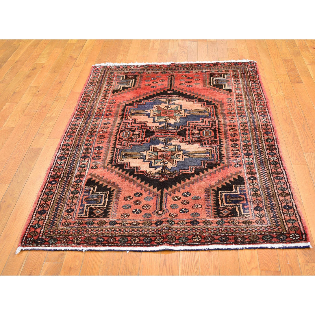 Hand Knotted Persian Area Rug > Design# CCSR66638 > Size: 4'-3" x 6'-6"