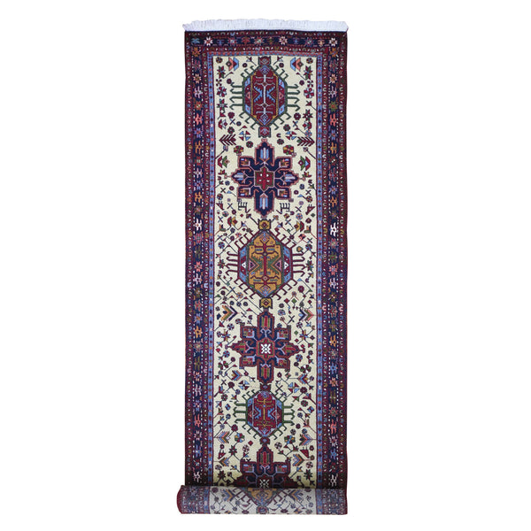 Hand Knotted Persian Runner > Design# CCSR66644 > Size: 3'-1" x 14'-8"