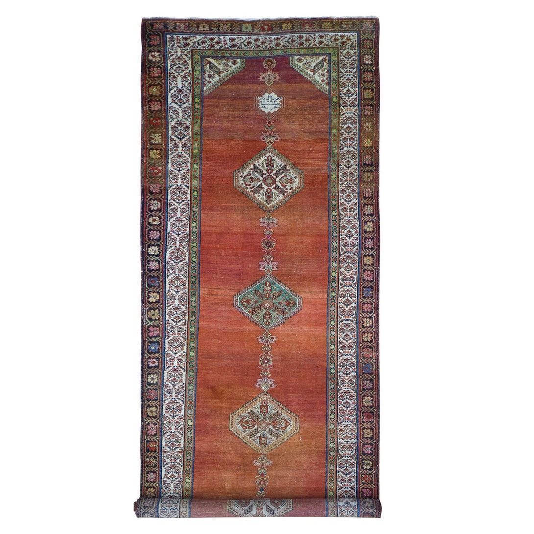 Hand Knotted Persian Runner > Design# CCSR66657 > Size: 4'-8" x 12'-0"